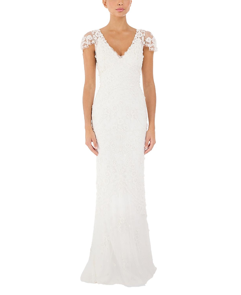 Jenny Packham Sweet Juliet Floral Lace Dress