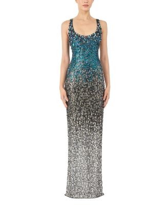  Decora Sequin-Embellished Maxi Dress