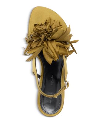 Women's Tee Thong Flower Sandals