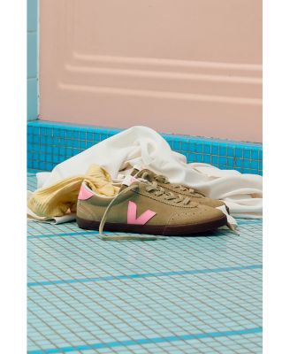 Women's Volley Suede Taupe Malibu Bark Sneakers