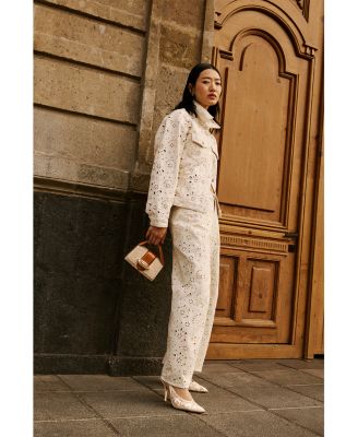 Rori High Rise Barrel Jeans in Sea Mist