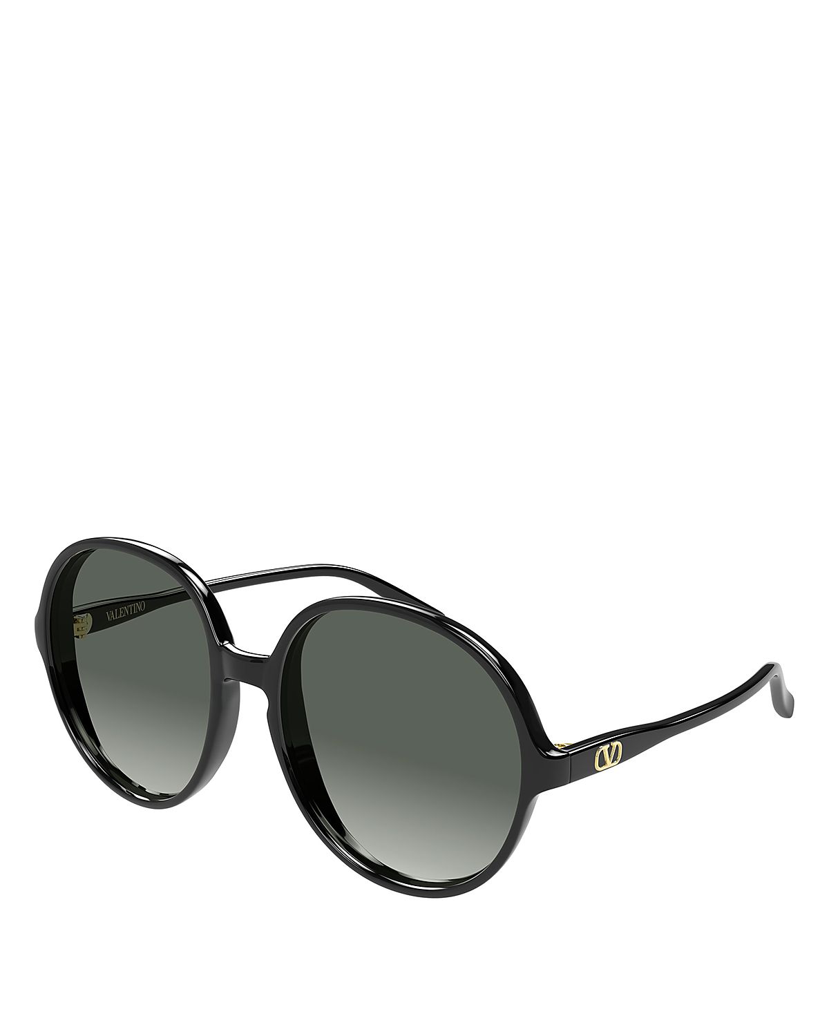 Valentino Round Sunglasses, 59mm