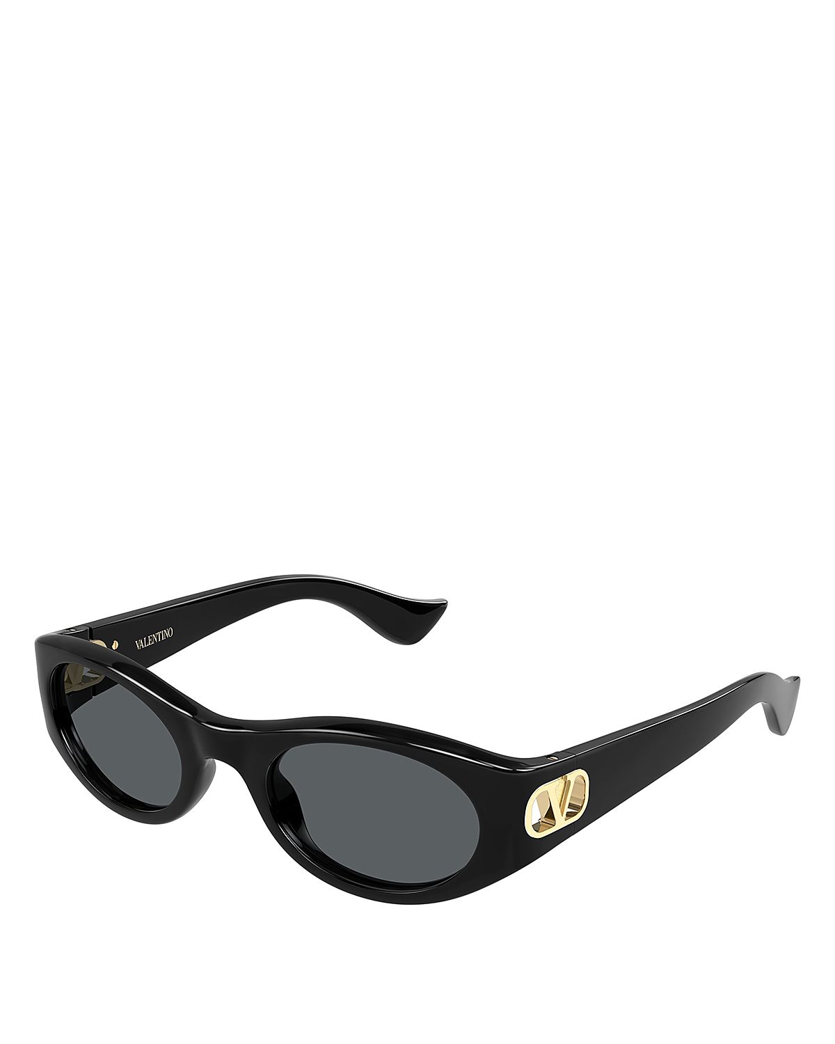 Valentino Oval Sunglasses, 52mm