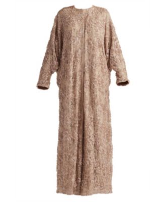  Hannes Sequin Embroidered Caftan Gown