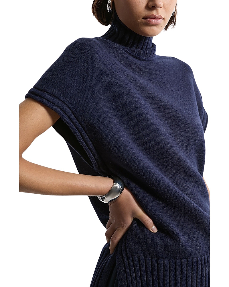 Karen Millen High Neck Knitted Tunic Top