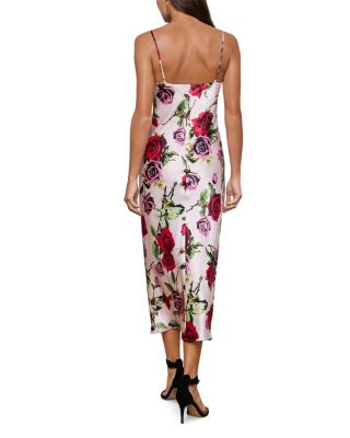 Seridie Silk Midi Slip Dress