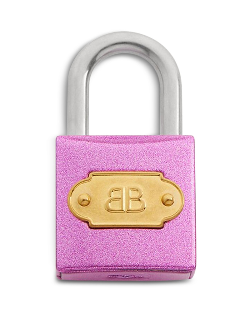Balenciaga Charm/Keychain Bb Padlock