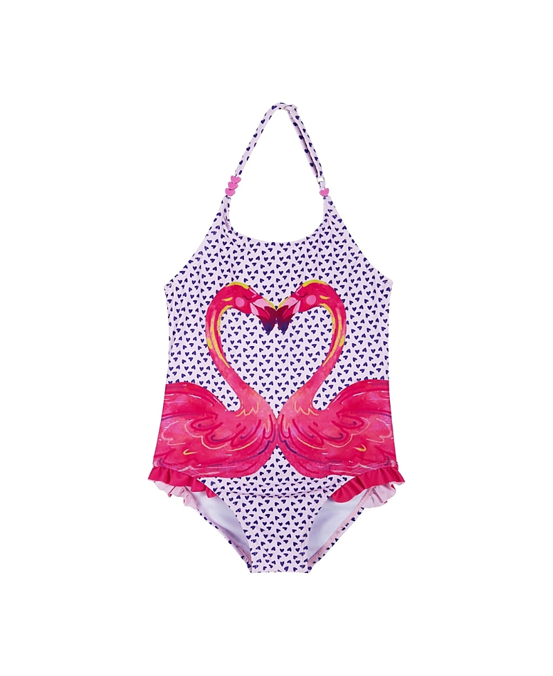 Andy & Evan Girls' One Piece Swimsuit - Little Kid