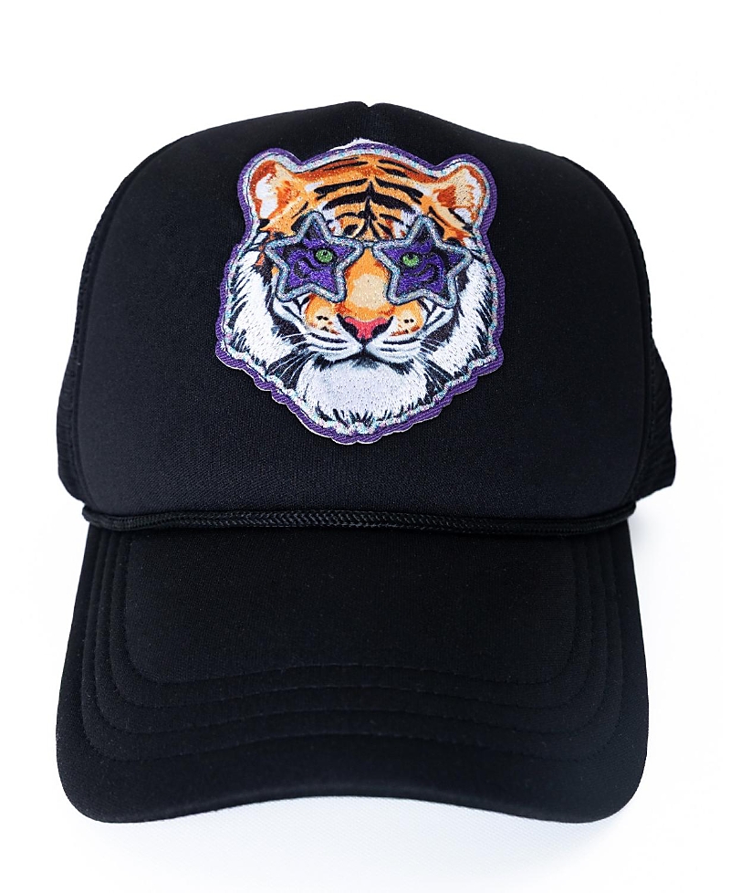 Sunshine Society Girls' Tiger Trucker Hat