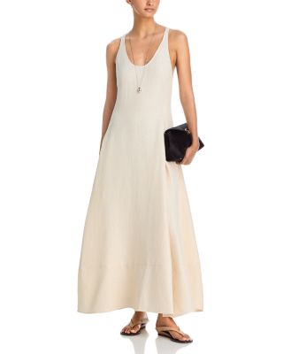 Sculpted Cotton Dress