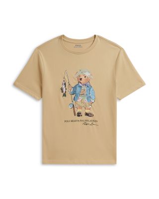Boys' Polo Bear Cotton Jersey Tee - Big Kid