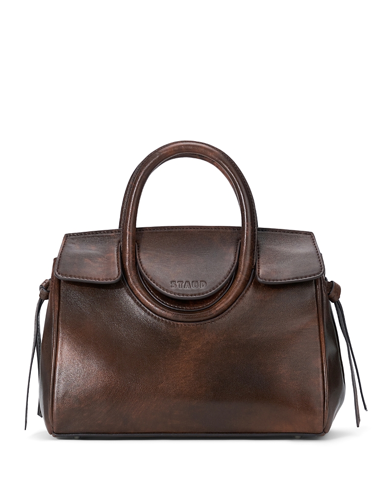 Staud Maude Mini Leather Carryall Bag