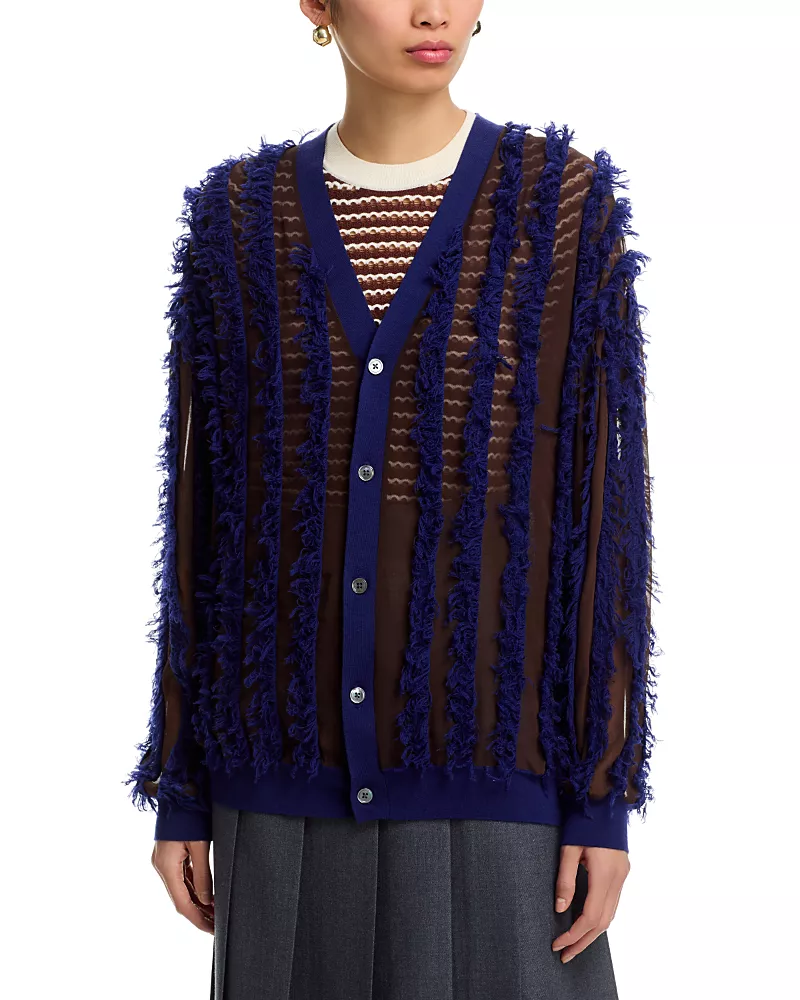 Zankov Fringe Cardigan