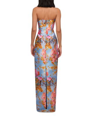 theia evening dresses Theia Zendaya Gown in Navy – TrenLend