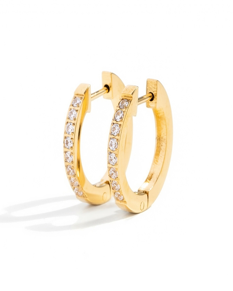 Pip Pop Girl's Gem Hoop Earring