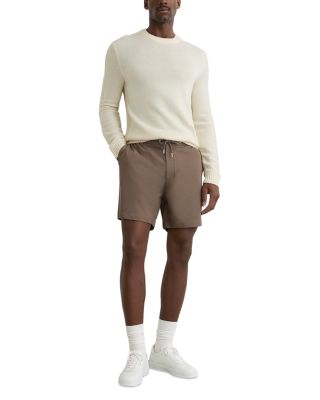Newmark Regular Fit 6" Textured Drawstring Shorts