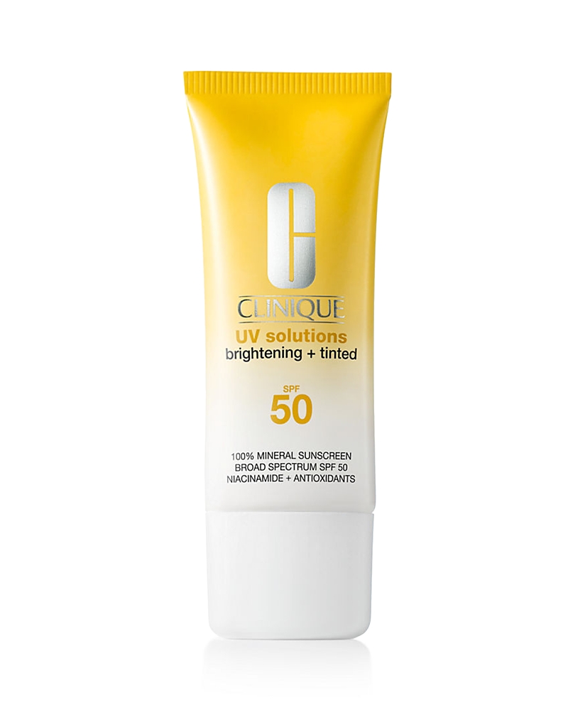 Clinique Uv Solutions Brightening + Tinted Sunscreen Broad Spectrum Spf 50/Pa+++ 1.35 oz.