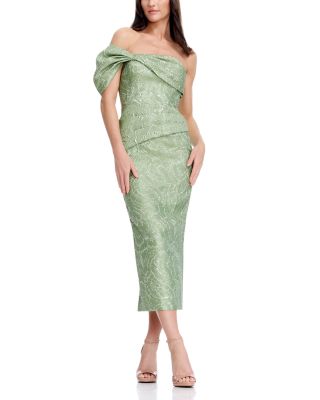 Cyprus Off The Shoulder Midi Dress