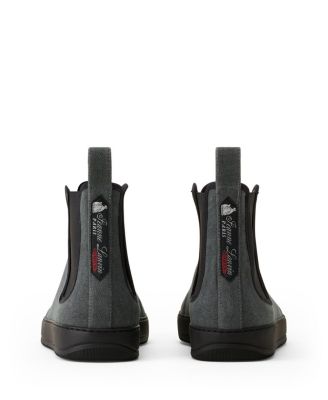 Men's Dbb1 High Top Canvas Sneakers