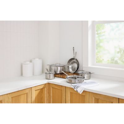 D5 Brushed Stainless Steel Cookware Collection