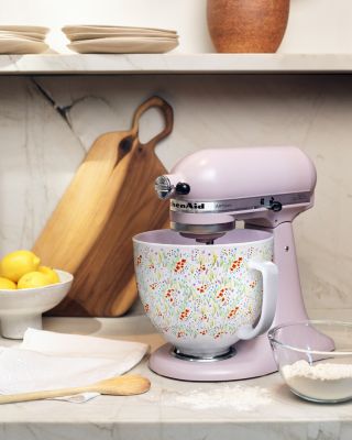 5 Quart Wildflower Ceramic Mixer Bowl