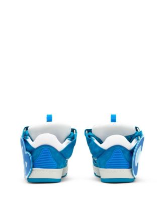  Unisex Curb Patch Sneakers In Leather