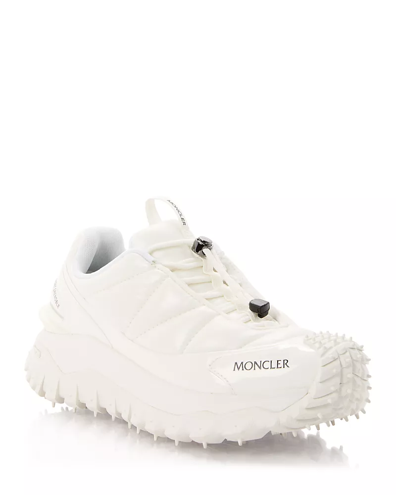 Moncler Women's Trailgrip Puffer Low Top Sneakers
