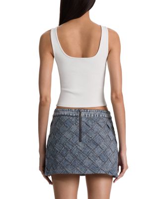 Rubi Woven Denim Skirt