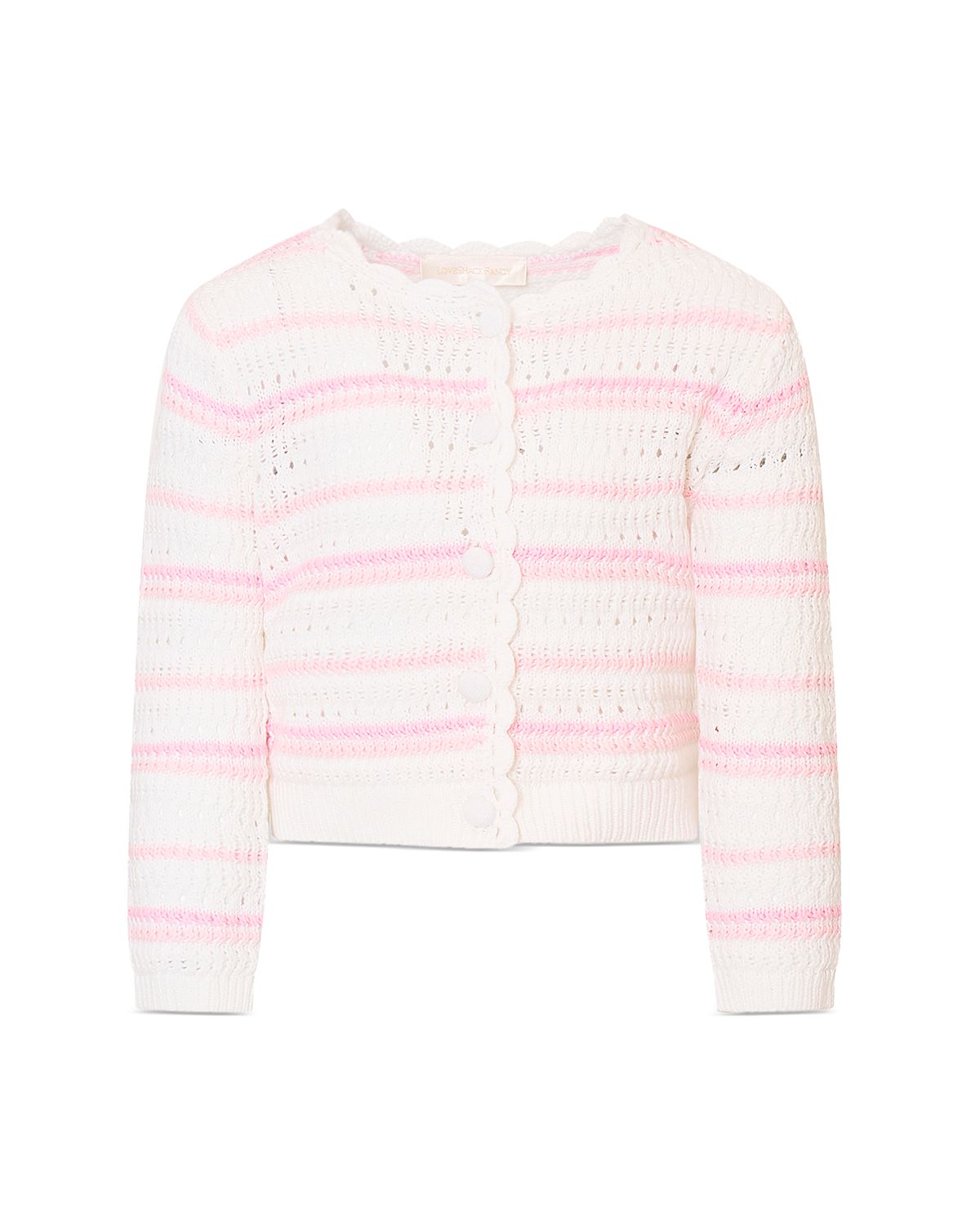 LoveShackFancy Girls' Amarilly Cardigan - Baby