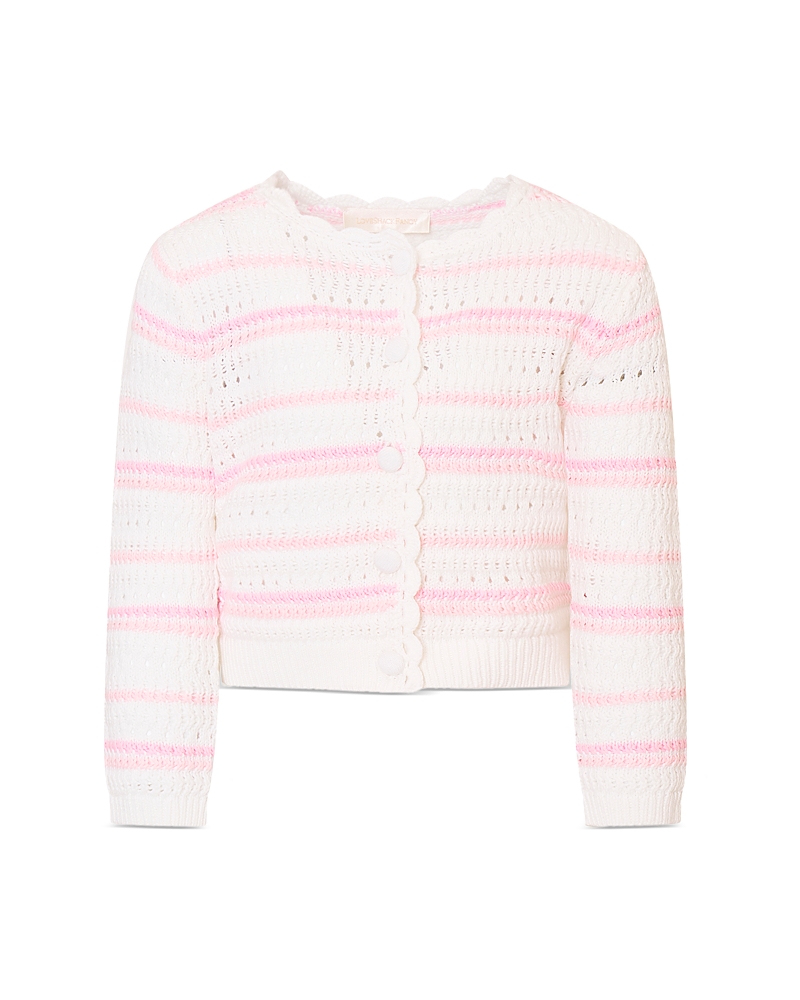 LoveShackFancy Girls' Amarilly Cardigan - Baby