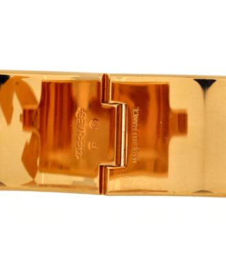 Wide Clic H Bracelet Enamel