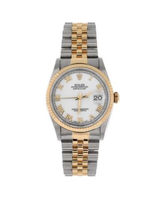  Oyster Perpetual Datejust Automatic Watch in Stainless Steel and Gold 36mm