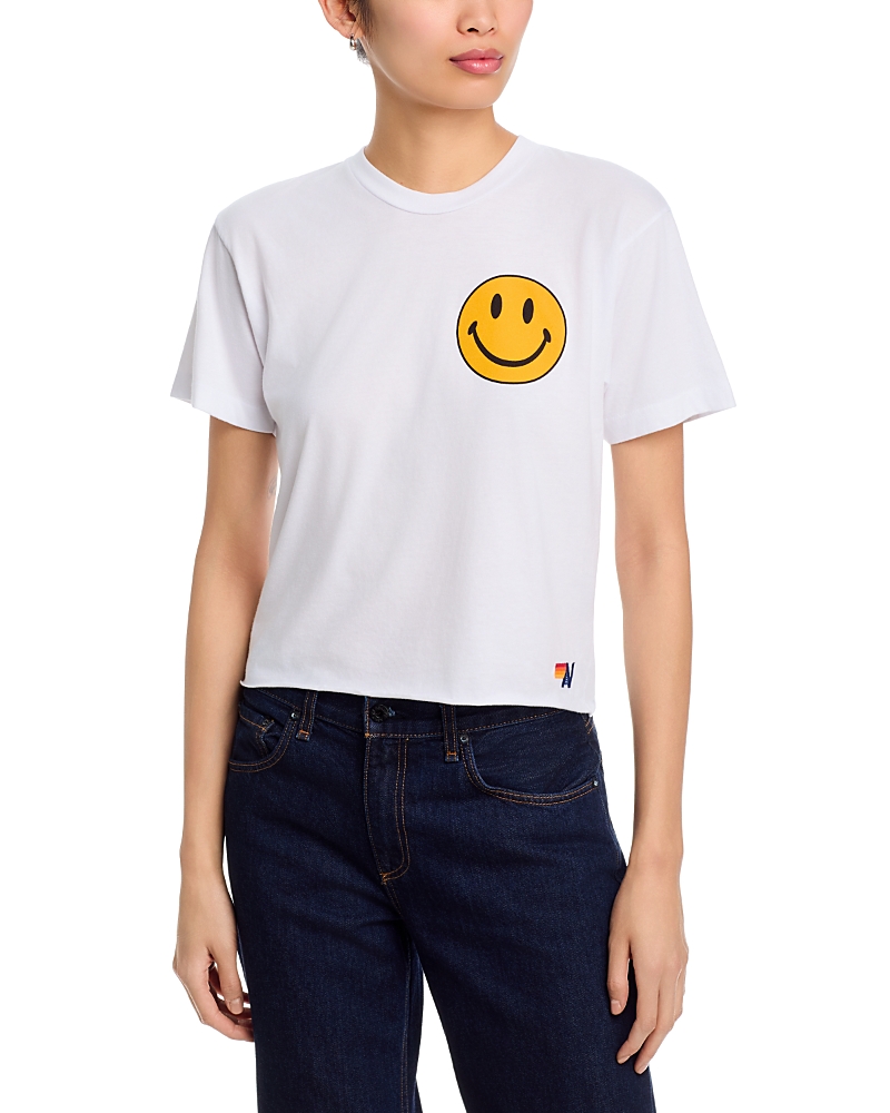 Aviator Nation Smiley 2 Boyfriend Tee