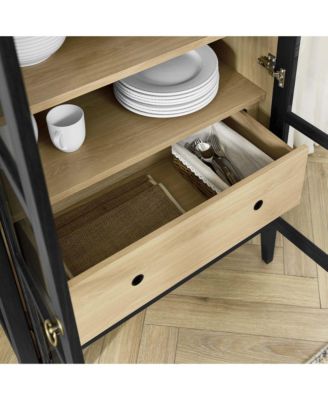  Nolan Tall Arched Storage Display Cabinet