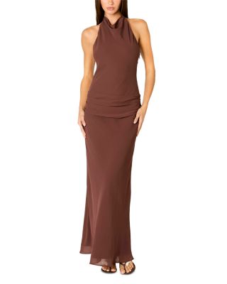 maid of honor dress burgundy Infinity Bridesmaid Multiway Convertible Dress Made in USA Color-block Linen Dress PALAWAN TOV Furniture 100% Polyester Waist Size:44