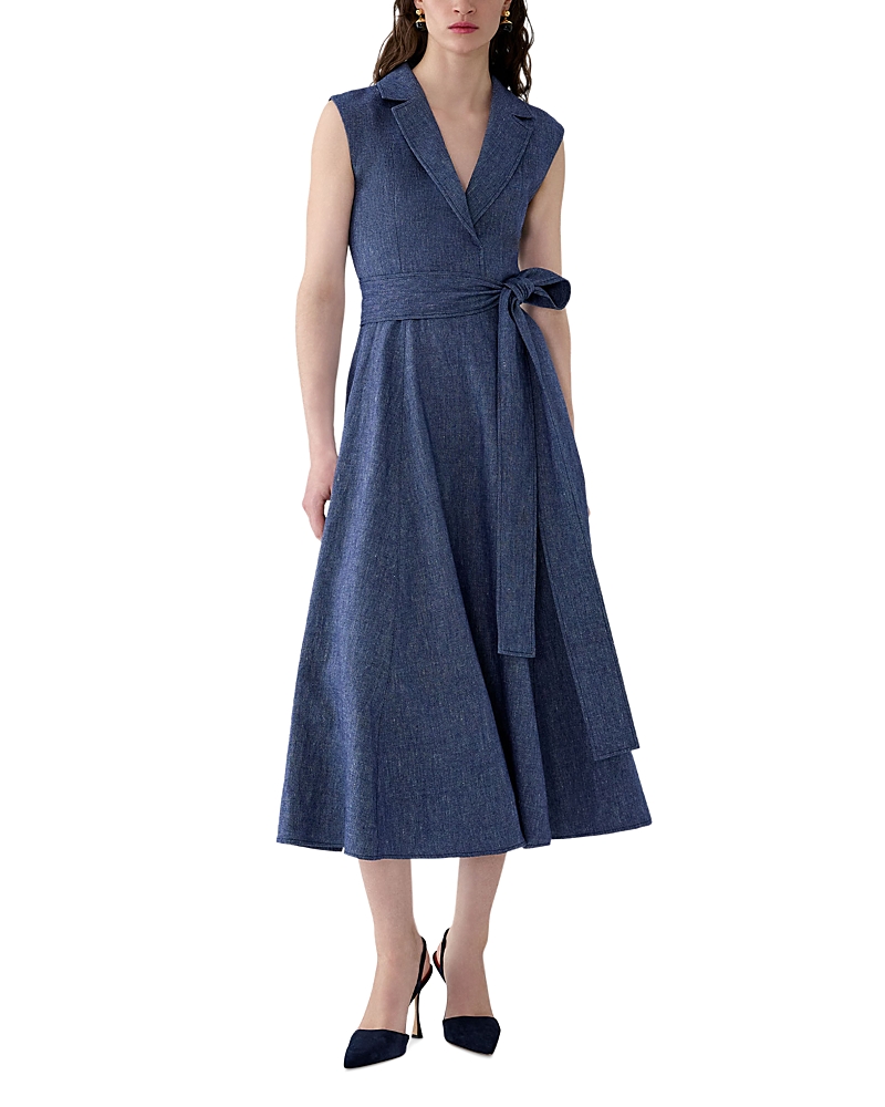Carolina Herrera Sleeveless Midi Dress