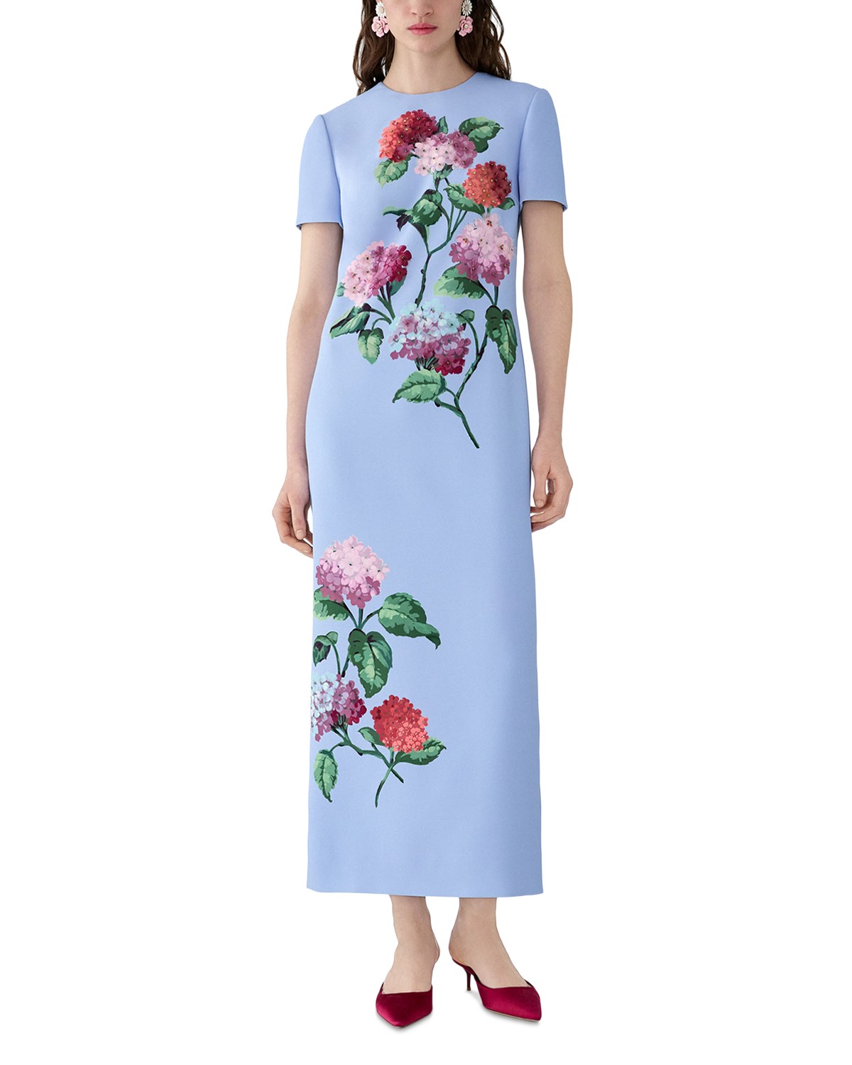 Embellished Floral Dress