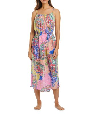 Belted Dress Swim Cover-Up