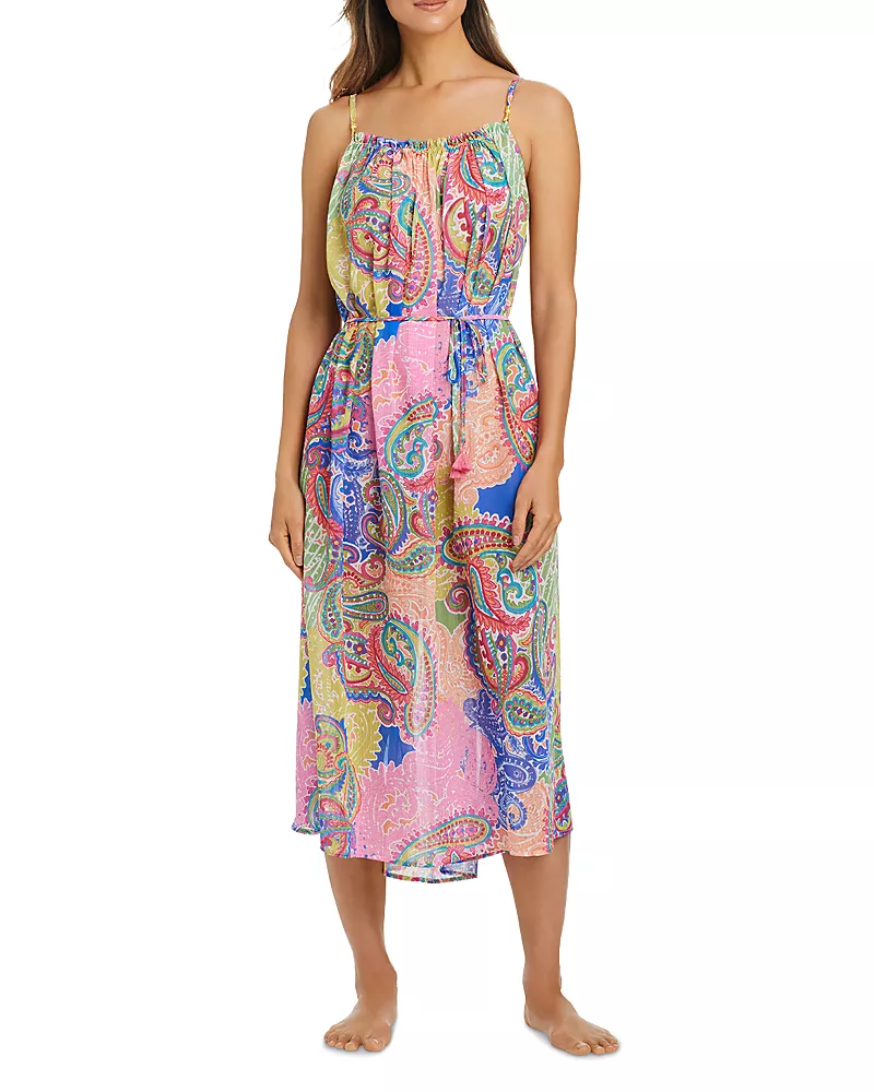 Bleu Rod Beattie Belted Dress Swim Cover-Up