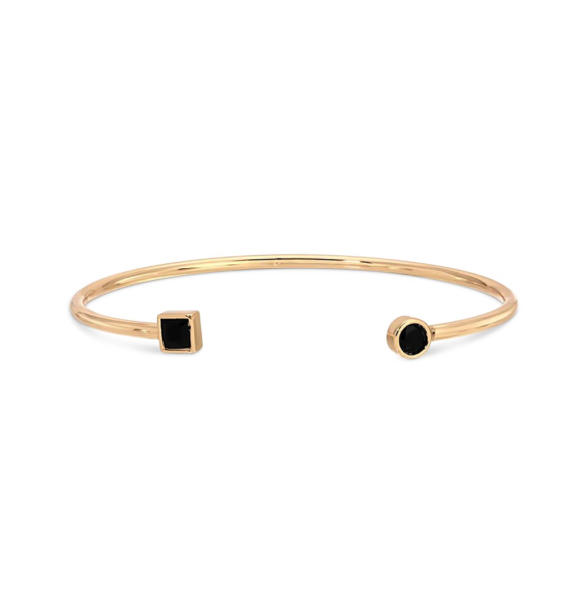 Ettika Crystal Shapes Cuff Bracelet