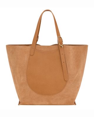 Complice Velvet Leather Tote