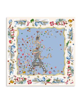 Eiffel Tower Silk Bandana