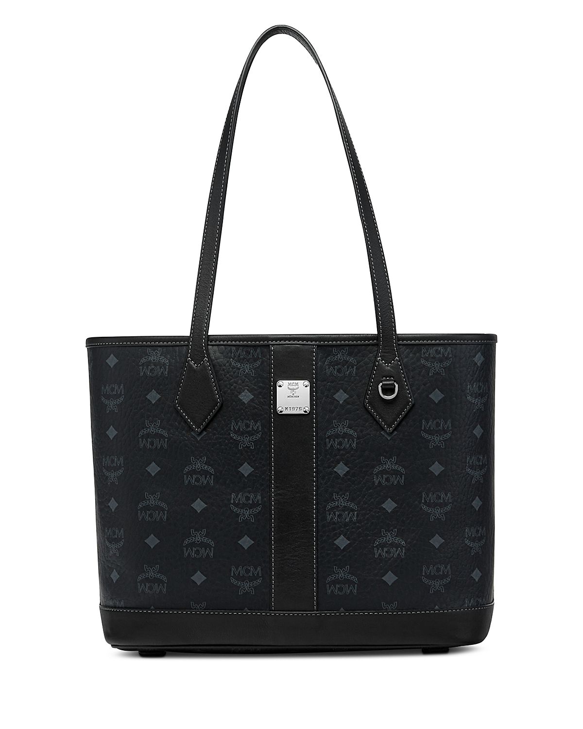 Mcm Liz Small Visetos Leather Tote