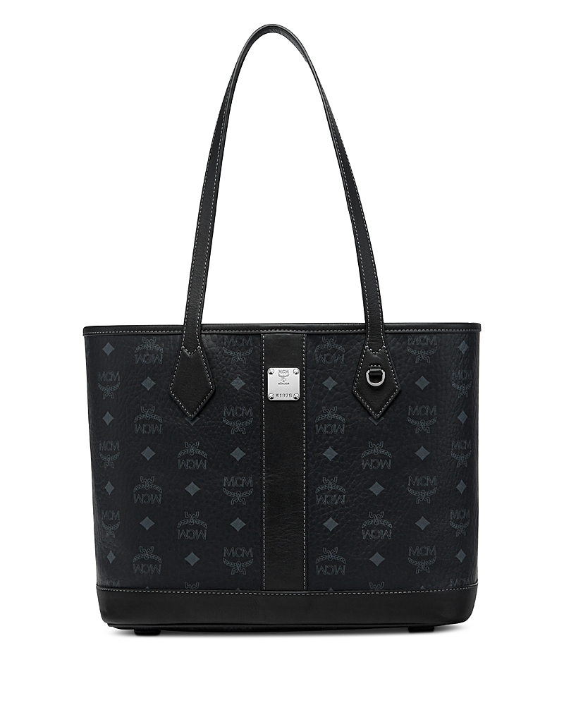 Mcm Liz Small Visetos Leather Tote