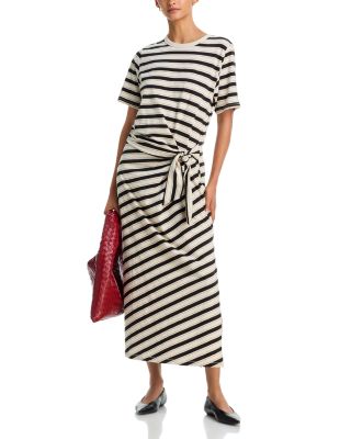 bandeau midi dress Embellished Bandeau Cowl Neck Midi Dress in Ivory - 8