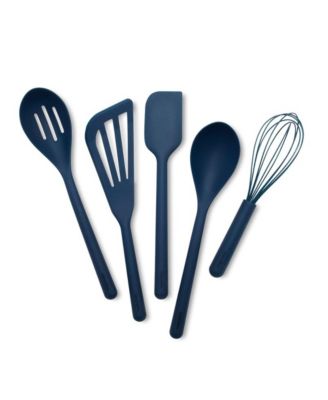  Platinum Silicone Cooking Tools, Set of 5