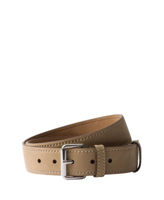  Nubuck Leather Belt