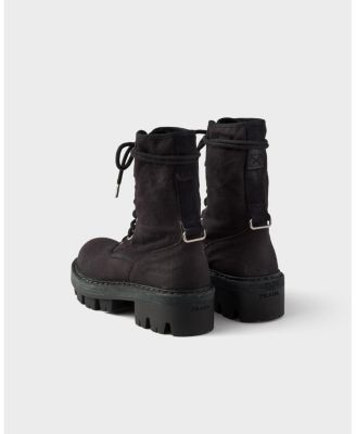  Women's Canvas Lace-Up Ankle Boots