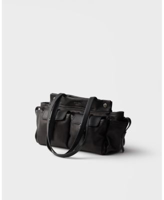  Route Medium Leather Tote Bag