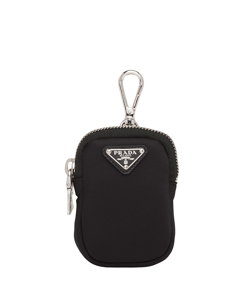 Prada Re-Nylon Mini Pouch With Keychain